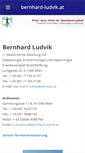 Mobile Screenshot of bernhard-ludvik.at